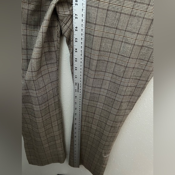 New Veronica Beard Arte Check Tailored Crop Pant in Size 8 - Picture 13 of 15